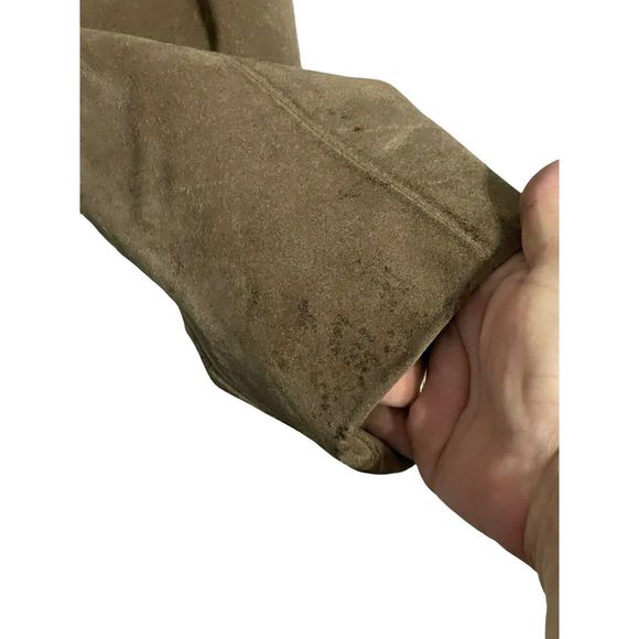 Diamond Leathers Fringe Beaded Embellished Brown Leather Crop Western Jacket 12 - Picture 4 of 11